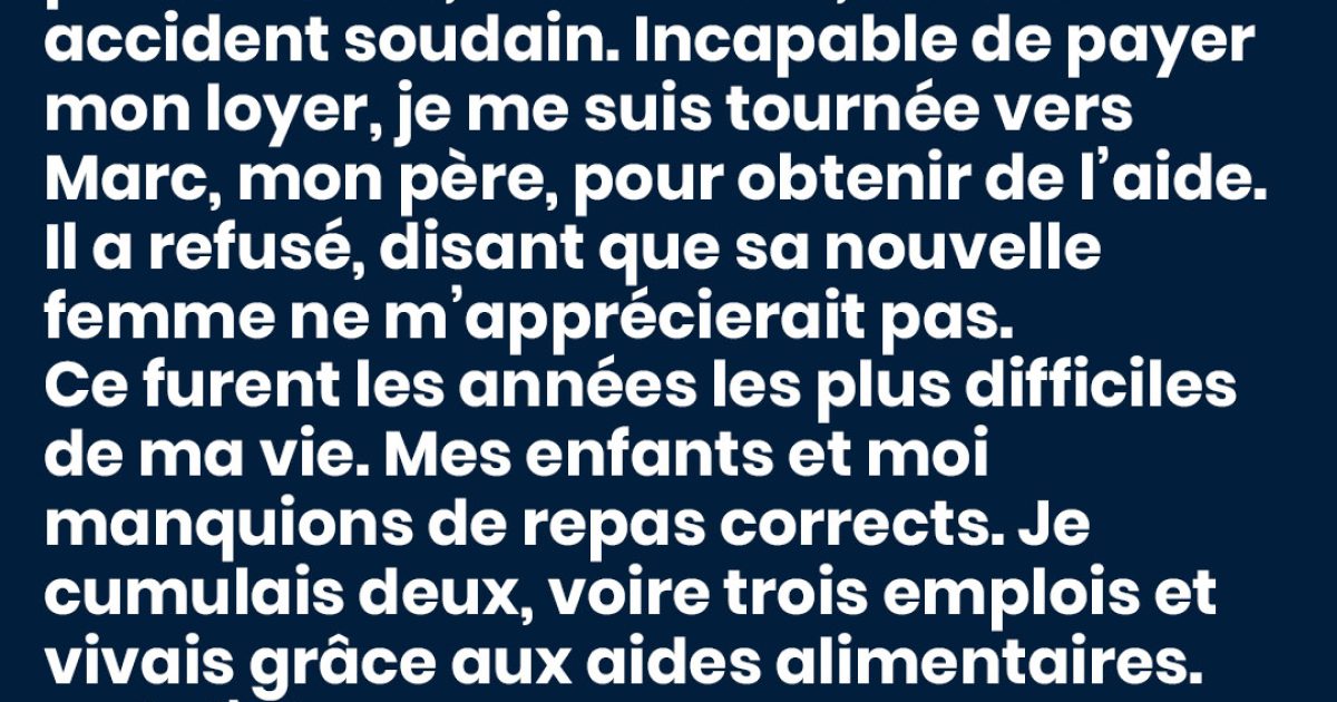 Mon père m’a repoussée quand j’étais une mère célibataire sans abri — 15 ans plus tard, il est revenu me supplier de l’aider