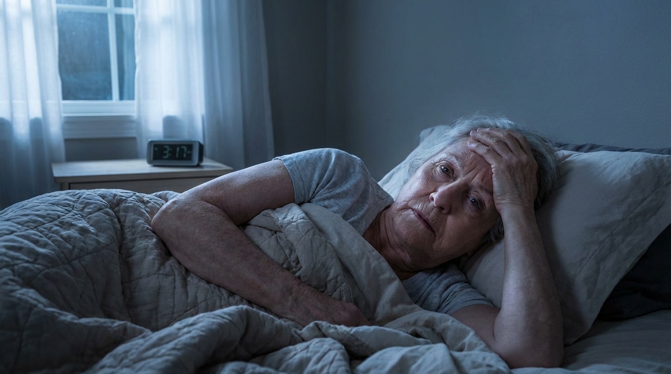 Réveil nocturne à 3h du matin après 60 ans : causes, explications et solutions sans panique