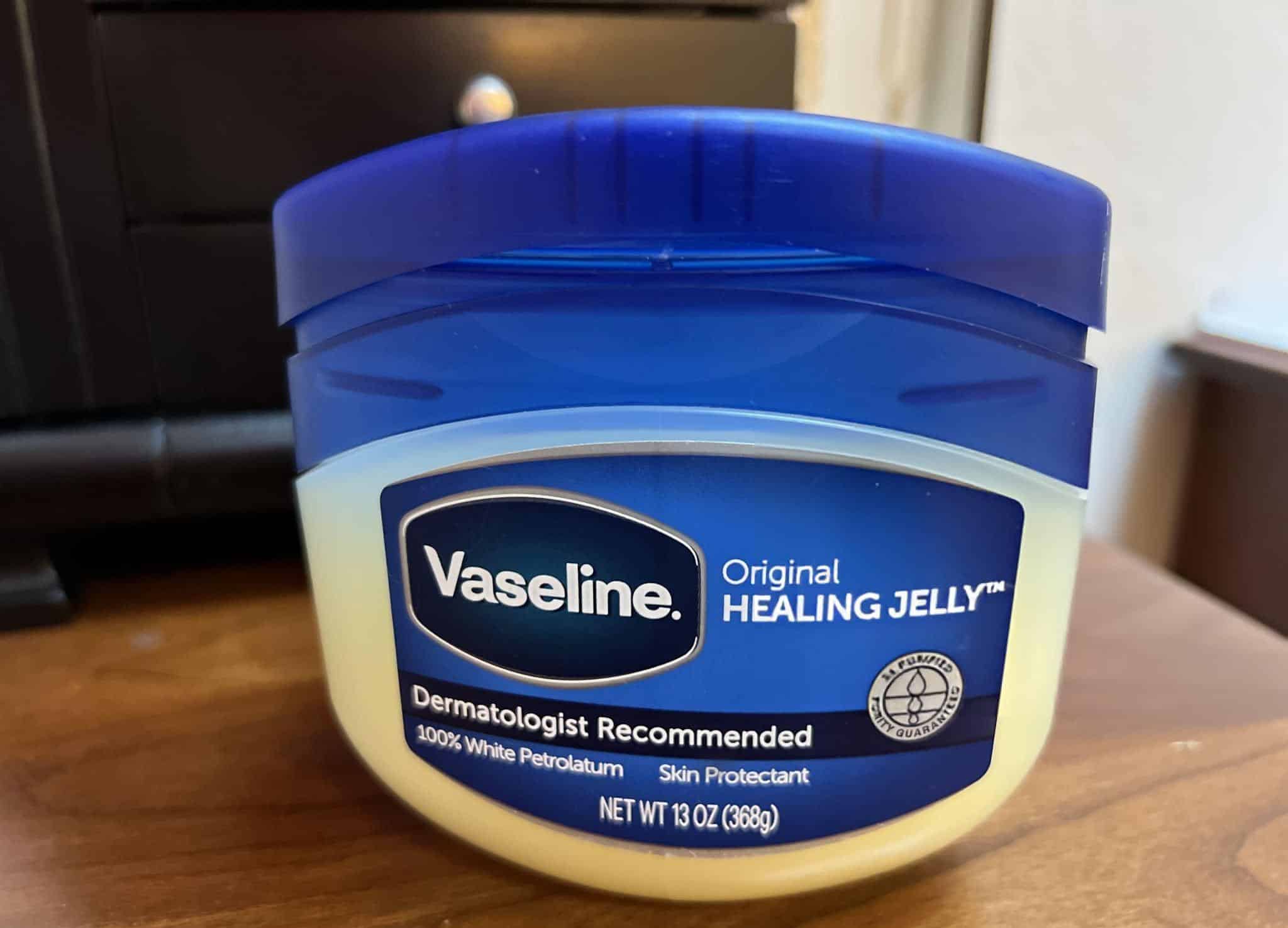 Produit de beauté à base de vaseline