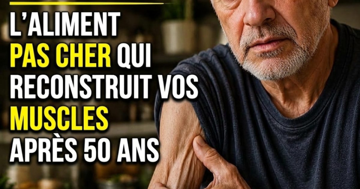 Cet aliment bon marché est votre meilleur allié pour garder des muscles solides après 50 ans