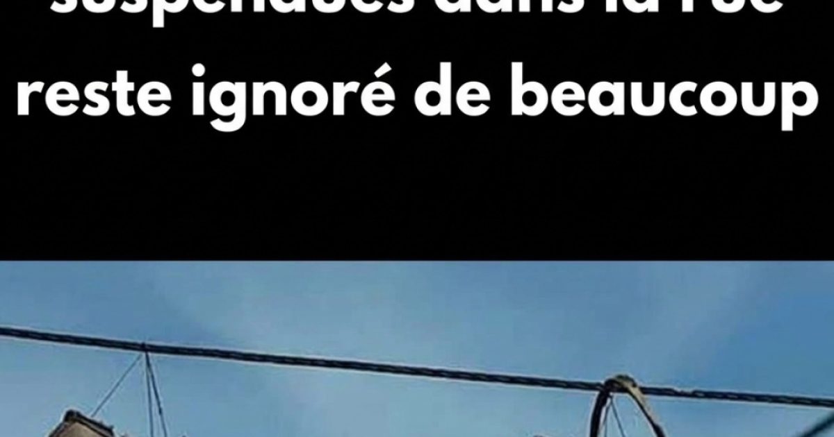 Des chaussures suspendues aux fils électriques : que signifie vraiment cette mystérieuse coutume urbaine ?