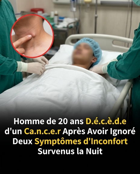 Il avait 20 ans : les deux signes nocturnes qu'il a ignorés avant un diagnostic de cancer fulgurant