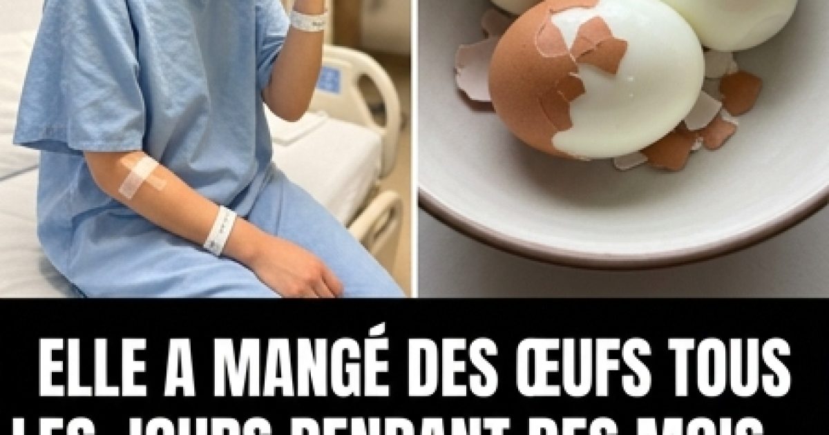 Elle mange des œufs matin, midi et soir pendant 5 mois : les résultats de sa prise de sang ont stupéfié son médecin