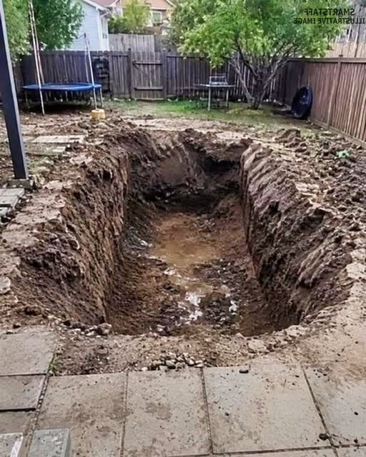Elle prête son jardin à son voisin pour un après-midi : à son retour, un trou géant et une disparition inexpliquée