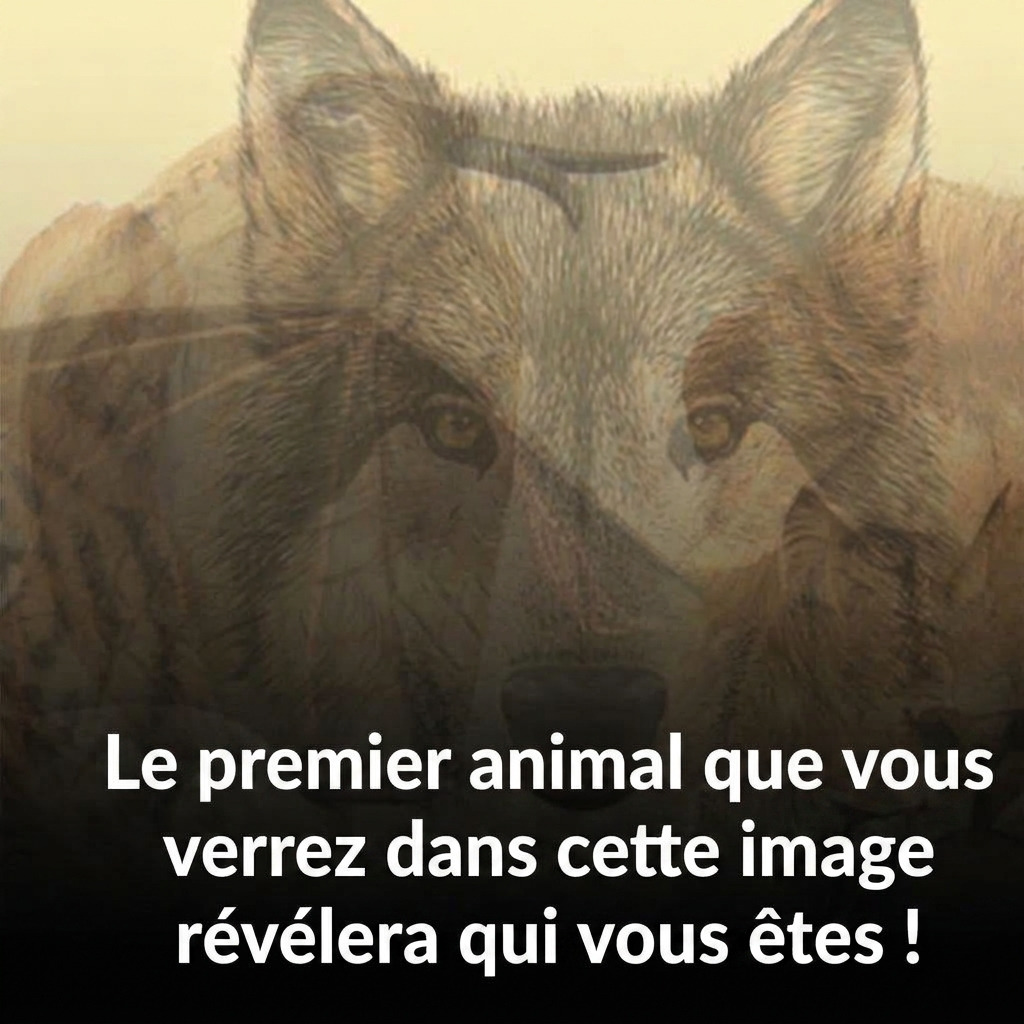 Test visuel : le premier animal que vous voyez révèle votre vraie personnalité
