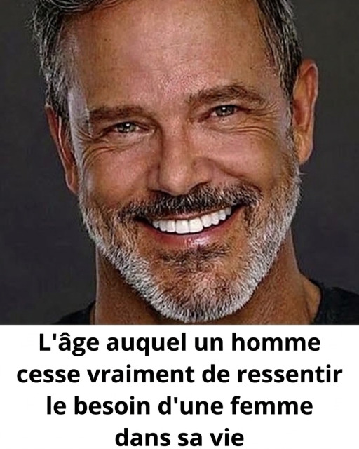 À quel âge un homme n'a-t-il plus besoin d'une femme ? La réponse est fascinante