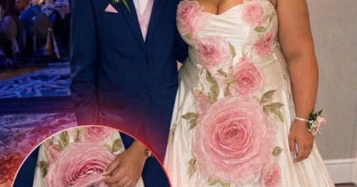 Son meilleur ami lui a cousu une robe de bal après que toutes les boutiques l'ont rejetée — ce qu'il a glissé à l'intérieur a laissé tout le monde sans voix