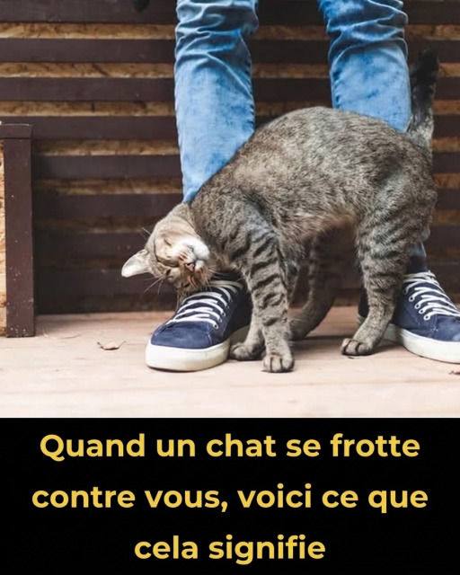 Pourquoi votre chat se frotte contre vous : le message caché derrière ce geste adorable