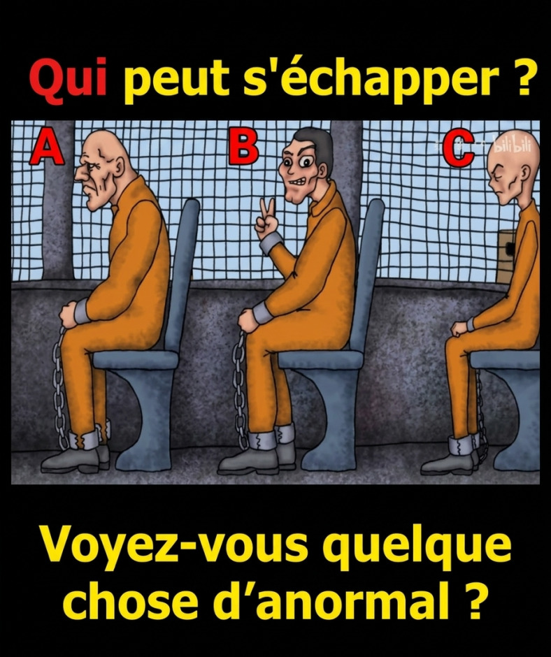 "Qui peut s'échapper ?" : le défi visuel qui met votre cerveau à l'épreuve