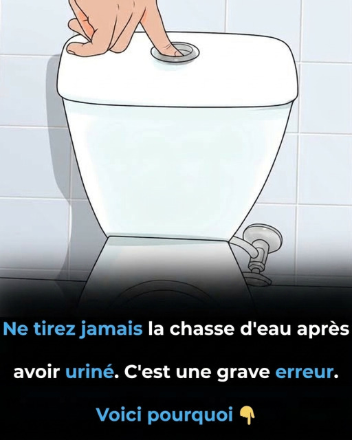 Pourquoi ne pas tirer la chasse d'eau à chaque passage aux toilettes est (vraiment) une bonne idée
