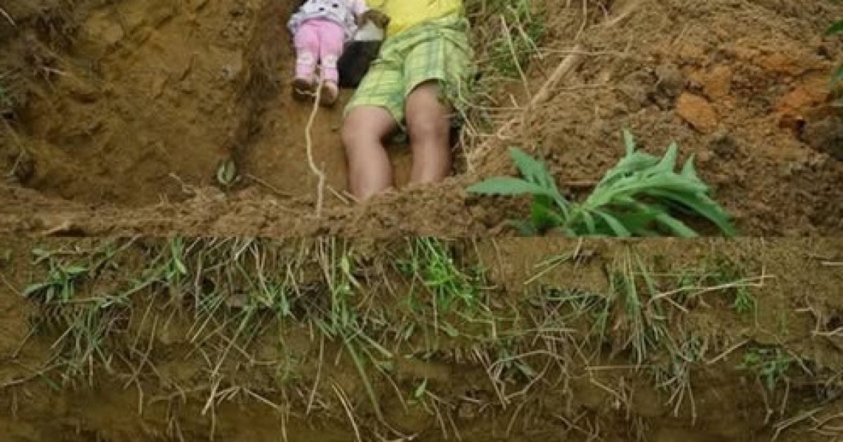 Il creuse une tombe pour sa petite fille de 2 ans : le geste désespéré d'un papa qui fait pleurer le monde entier