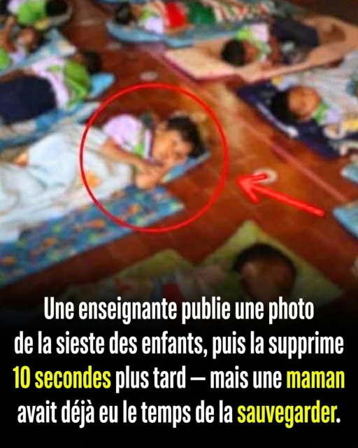 Elle publie une photo des enfants pendant la sieste et la supprime aussitôt : le débat qui secoue les parents