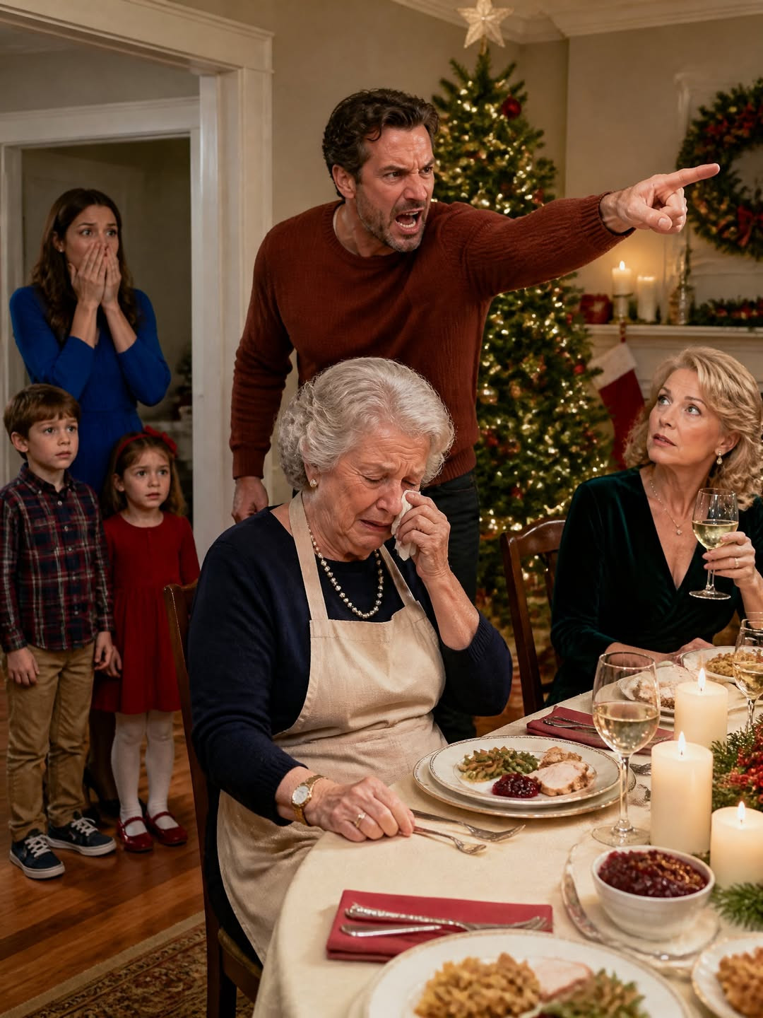 Elle a quitté son propre dîner de Noël après l'humiliation de trop — et sa réponse est devenue inoubliable