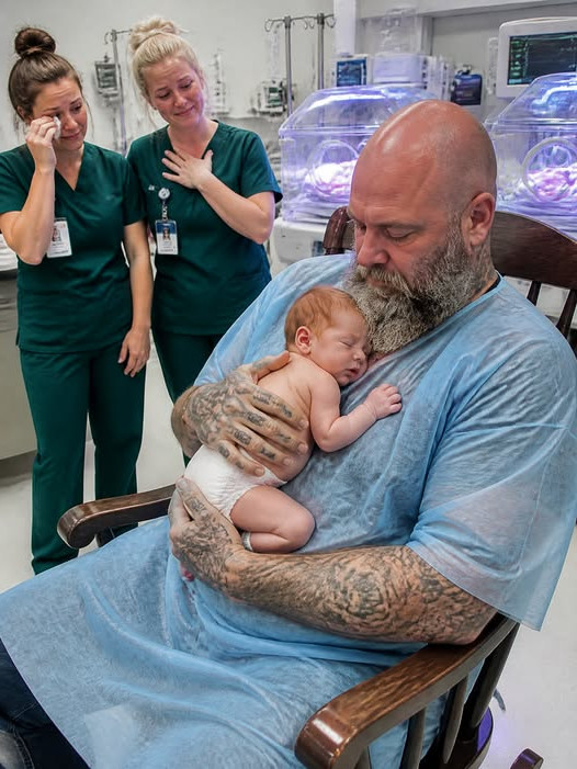 Il entre dans le service de néonatologie et demande à tenir le bébé que personne ne visite : ce qu'on découvre 12 heures plus tard change tout