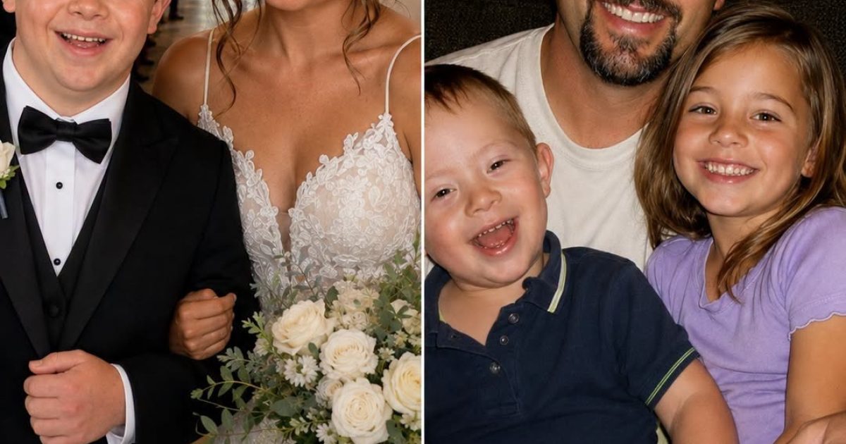 Il a promis de ne pas aller trop vite : l'histoire bouleversante de Nathan, le frère de cœur qui a remplacé leur papa à l'autel