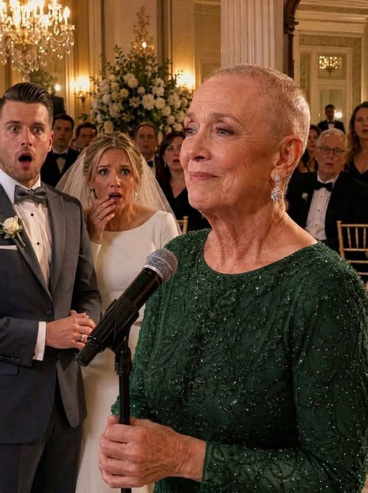 Elle s'est réveillée rasée le matin du mariage de son fils : ce que sa belle-fille ne savait pas allait tout changer