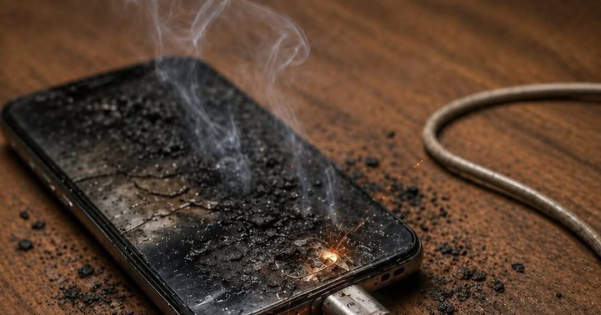 Pourquoi vous ne devriez jamais charger votre téléphone sous l'oreiller (les pompiers alertent)