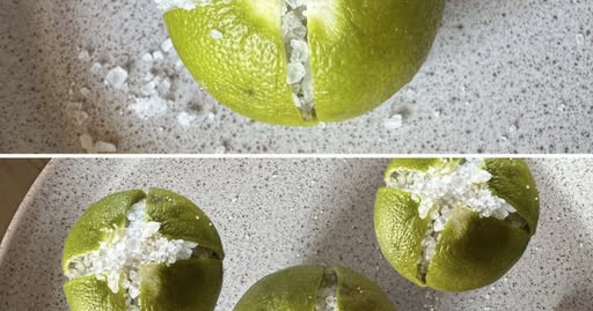 Citron coupé en 4 et sel dans la chambre : l'astuce naturelle qui change vraiment l'ambiance