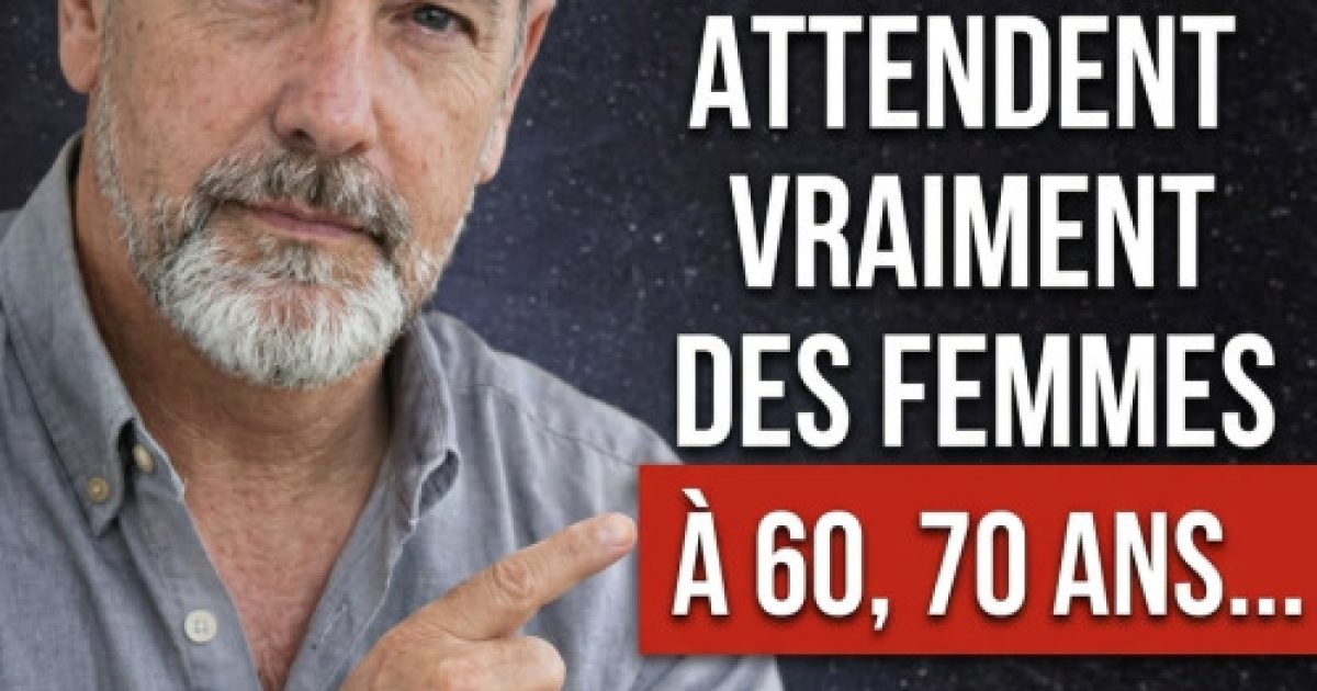 Ce que les hommes recherchent vraiment chez une femme après 60 ans (et c'est bien plus beau qu'on ne le croit)