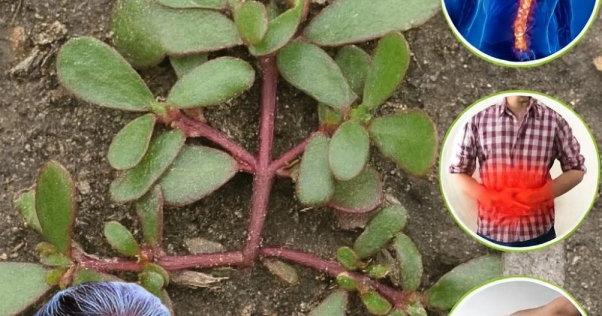 Ne jetez plus le pourpier : 15 raisons surprenantes pour lesquelles cette “mauvaise herbe” est en réalité une mine d’or nutritionnelle.