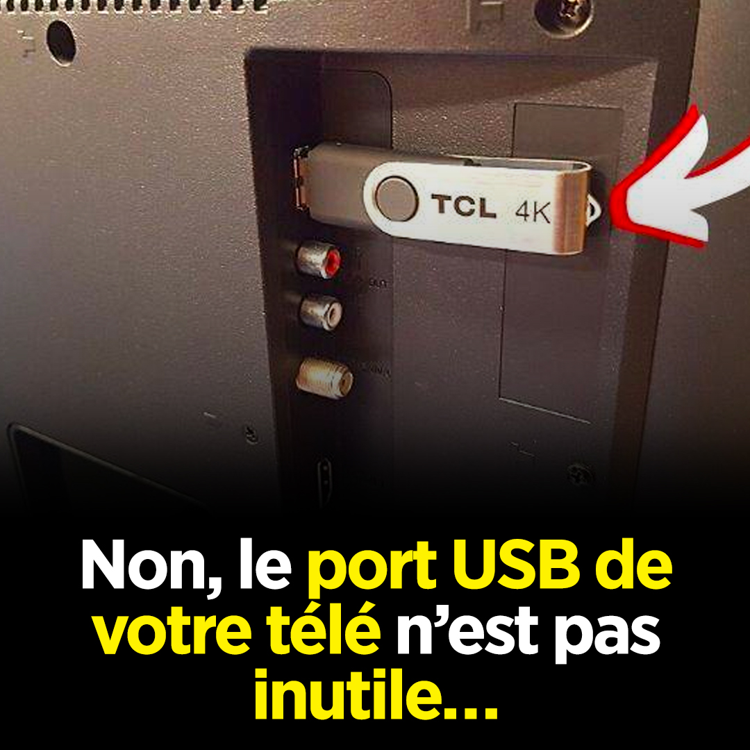 Non, le port USB de votre téléviseur n’est pas inutile : voici trois manières de l’exploiter efficacement