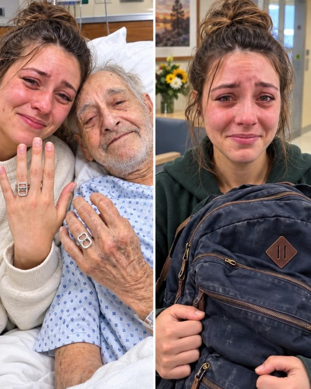 Elle épouse un inconnu à l'hôpital pour qu'il ne meure pas seul : ce qu'elle découvre dans son sac la bouleverse