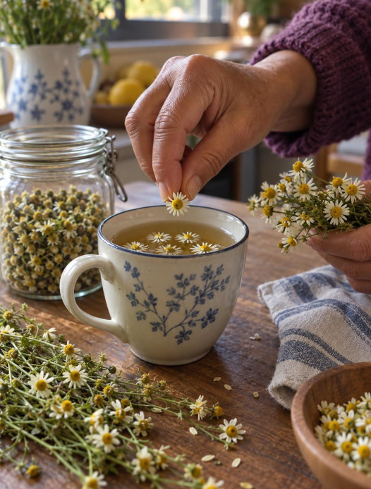 Tisane de camomille : 13 bienfaits surprenants que vous ne soupçonniez pas