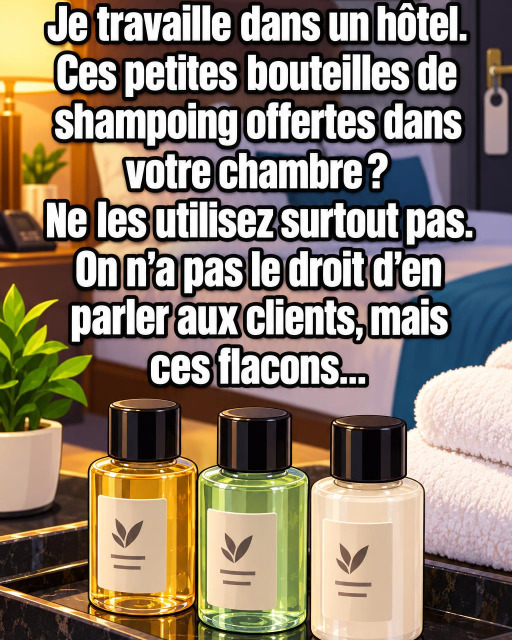 Petits flacons d'hôtel : ce qu'on ne vous dit pas (et ce qu'il vaut mieux vérifier avant de les utiliser)