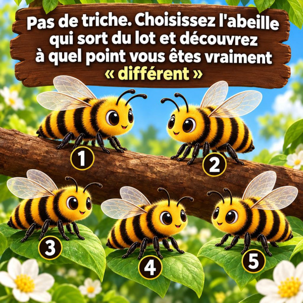 Test visuel : choisissez l'intrus et découvrez quel type de personnalité vous êtes vraiment