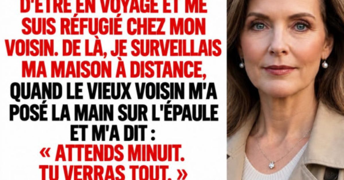 Elle fait semblant de partir en voyage et découvre ce que son fils cache dans sa maison