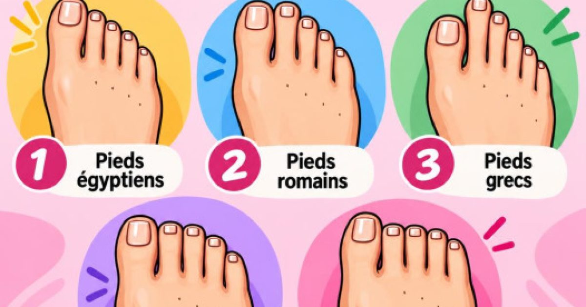 La forme de vos pieds révèle votre vrai caractère : le test qui va vous surprendre