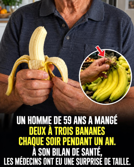 Il mangeait des bananes chaque soir depuis un an : ce que les médecins ont découvert va vous surprendre