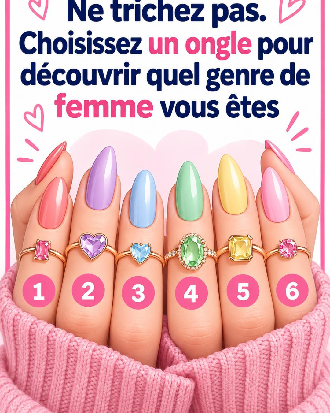 Test de personnalité : quel nail art choisissez-vous ? Ce que votre réponse dit vraiment de vous