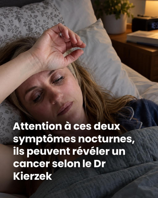 Ces deux symptômes nocturnes que vous ne devriez surtout pas ignorer, selon un médecin