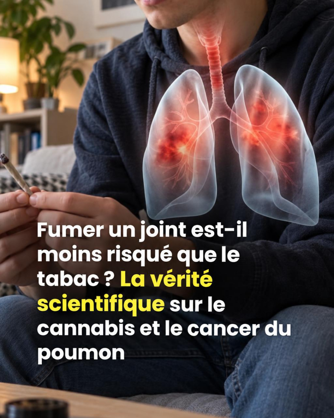 Cannabis et poumons : voici ce que les études révèlent vraiment sur les risques pour la santé
