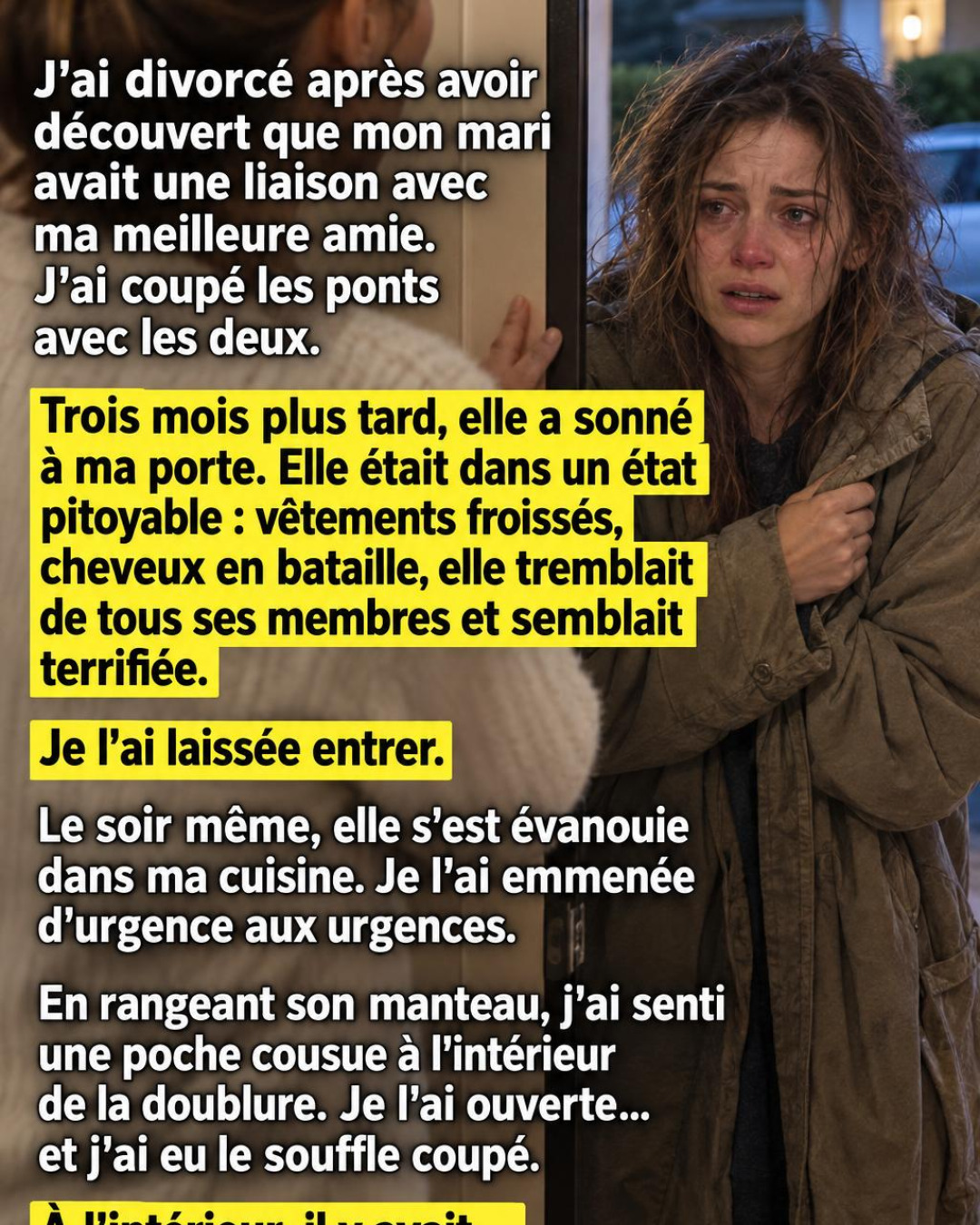 Elle a haï sa meilleure amie pendant trois mois… jusqu'à cette nuit où tout a basculé