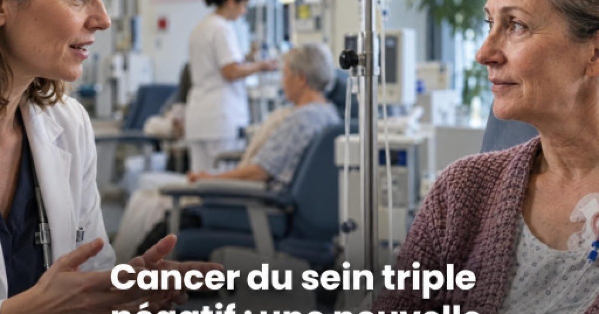 Cancer du sein triple négatif : ce nouveau traitement qui change tout pour les patientes
