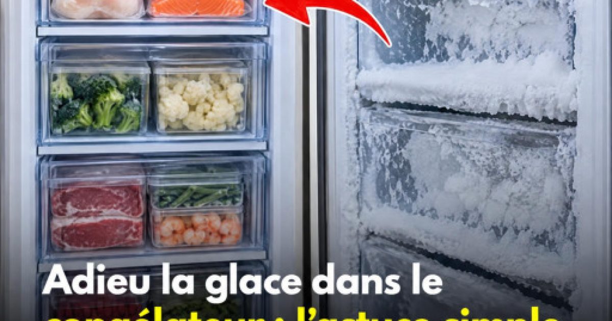 Congélateur givré : l'astuce infaillible à la vapeur d'eau pour dire adieu au givre pour de bon