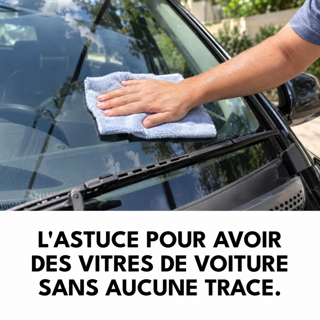 Vitres de voiture sans trace : l'astuce incroyable au papier journal qui change tout