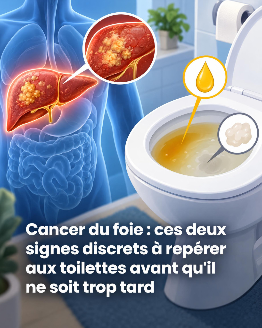Cancer des voies biliaires : ces deux signaux discrets aux toilettes que vous ne devriez jamais ignorer