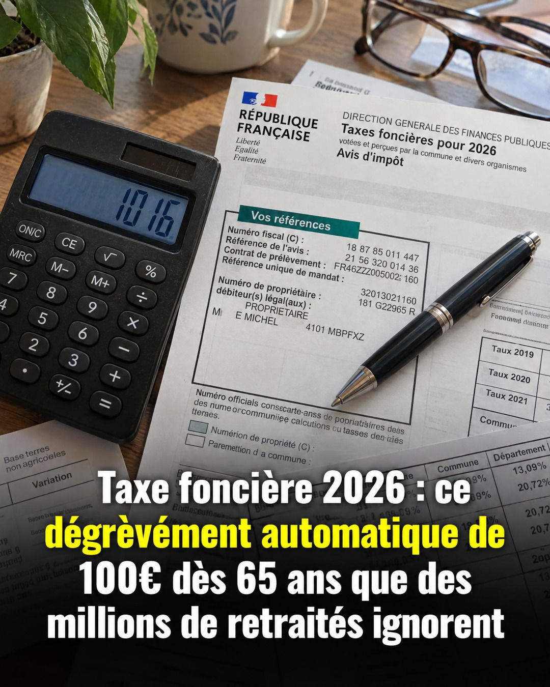 Taxe foncière 2026 : le dégrèvement automatique de 100 € dès 65 ans que beaucoup de retraités ne connaissent pas
