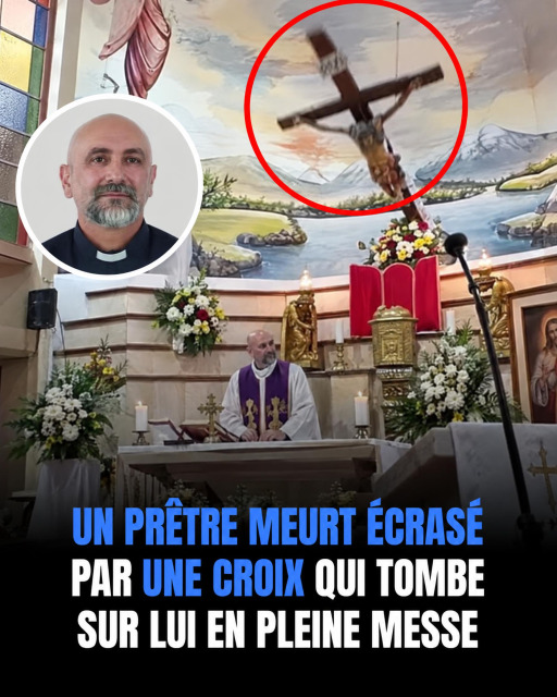 Équateur : un prêtre perd la vie en pleine messe en direct après la chute d'un crucifix géant