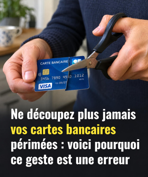 Cartes bancaires périmées : pourquoi vous devez absolument arrêter de les découper aux ciseaux