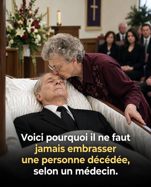 Pourquoi certains médecins déconseillent d'embrasser un proche après son décès