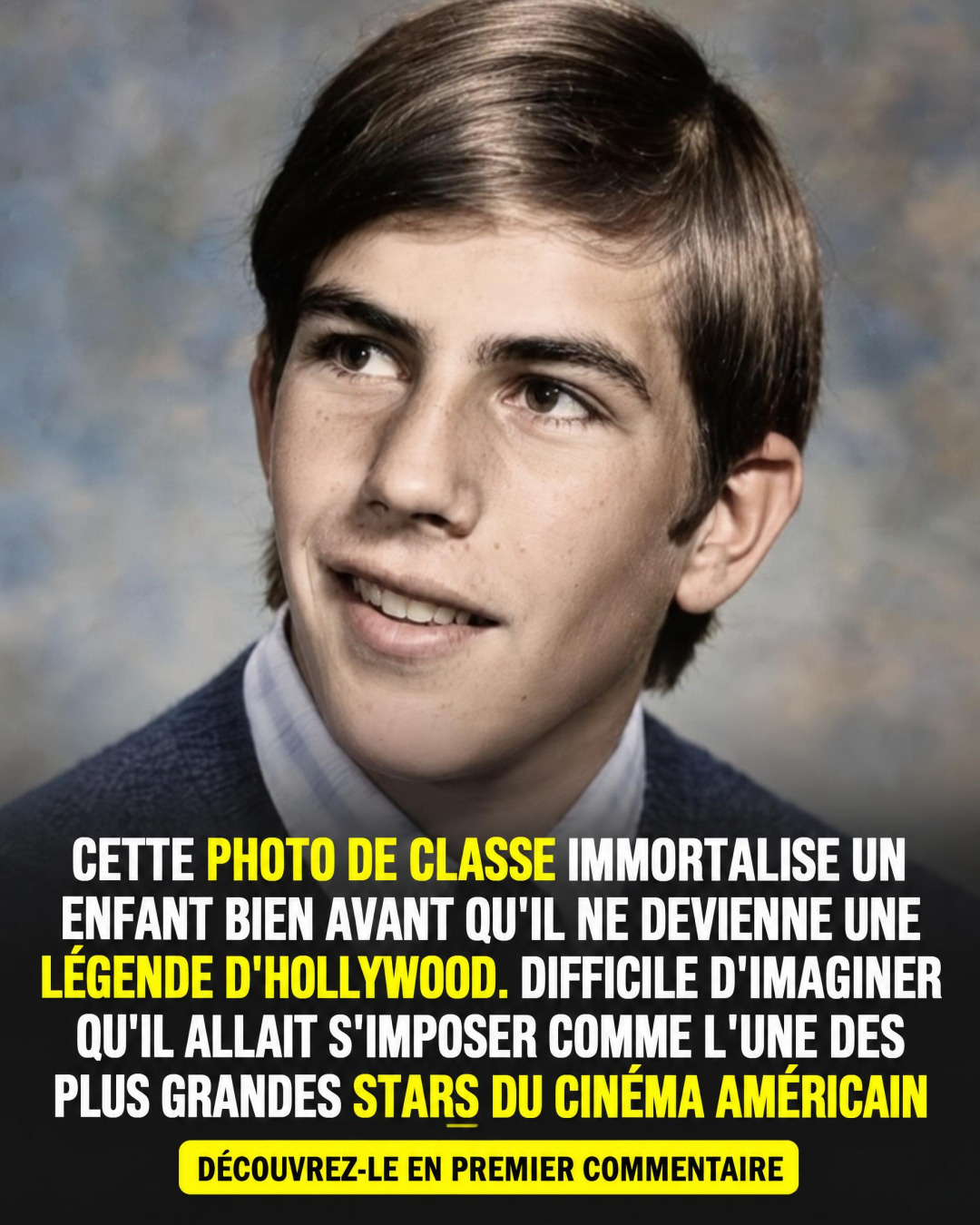 Kevin Costner : cette photo d'école qui prouve que rien ne laissait deviner son destin extraordinaire
