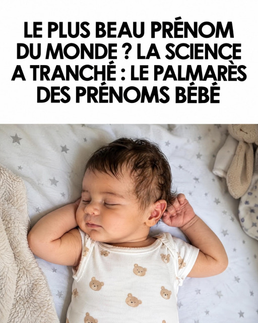 Quel est le plus beau prénom du monde ? La science a tranché (et la réponse va vous surprendre)