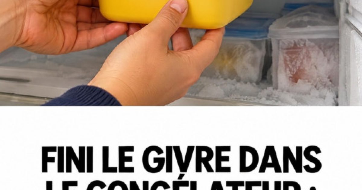 Congélateur givré : la méthode simple et rapide pour le dégivrer sans effort