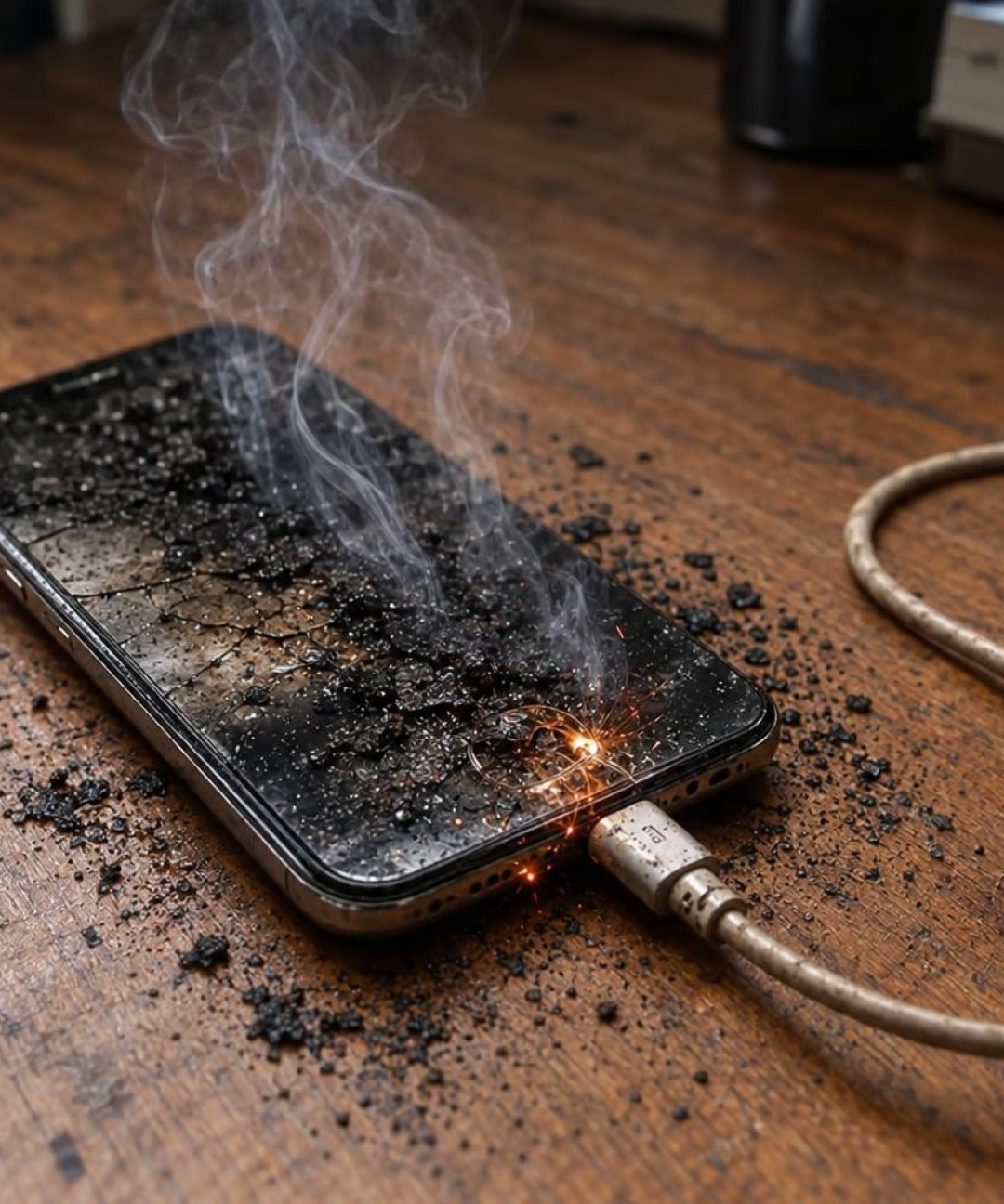 Chargeur de téléphone : les 5 erreurs dangereuses que les pompiers vous demandent d'arrêter immédiatement