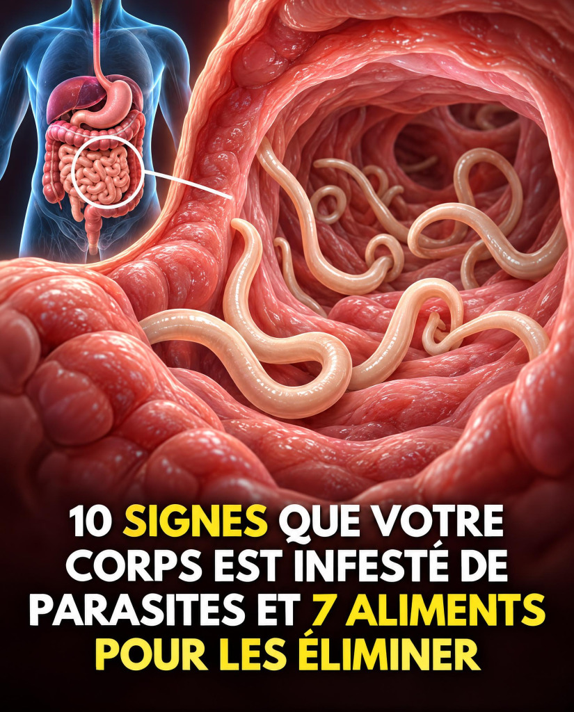 Parasites intestinaux : 10 signaux que votre corps envoie (et que vous ignorez peut-être)