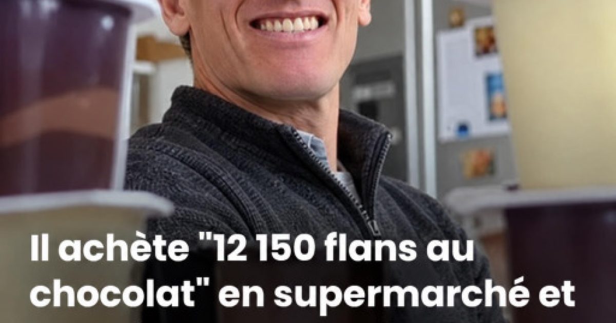 Il achète 12 150 flans au supermarché et remporte 40 voyages en avion gratuits : l'histoire folle du "Pudding Guy"
